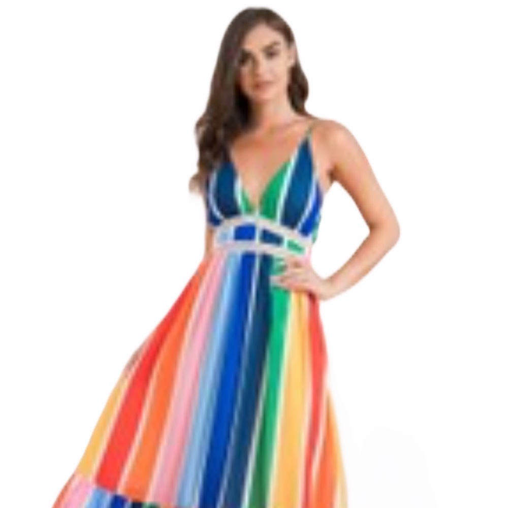 Flying Tomato Empress Waist Maxi Dress - Picture 3 of 11